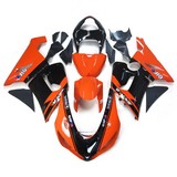 0141 Fairing Kawasaki Ninja Zx6R Zx-6R 2005 2006 Cowling Black Orange